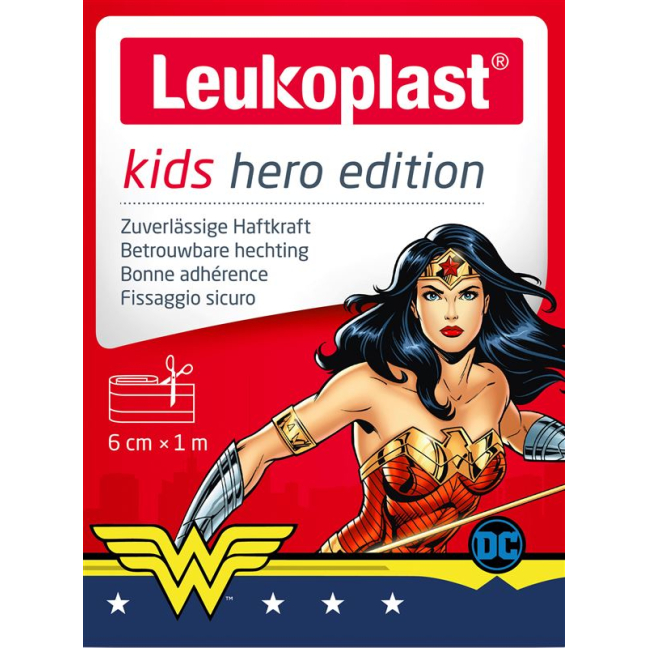 LEUKOPLAST Kids Hero 6 سم × 1 م