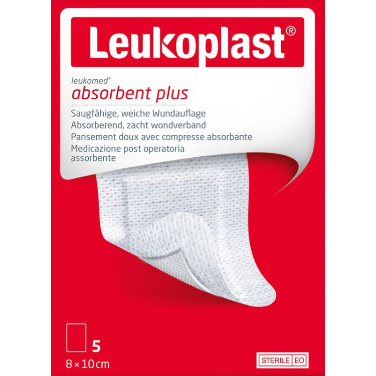 LEUKOPLAST Leukomed 8x10cm steril