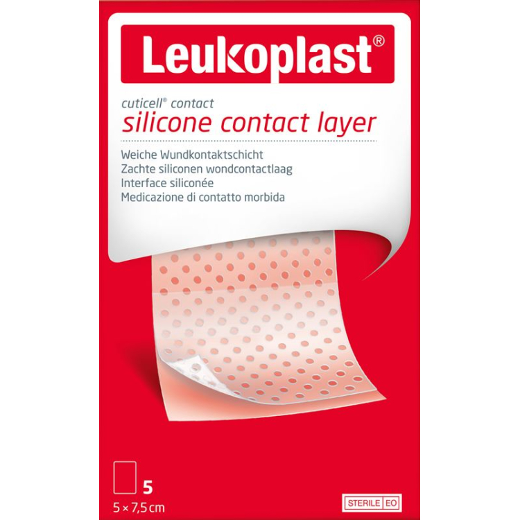 LEUKOPLAST Cuticell Contact 5х7,5см