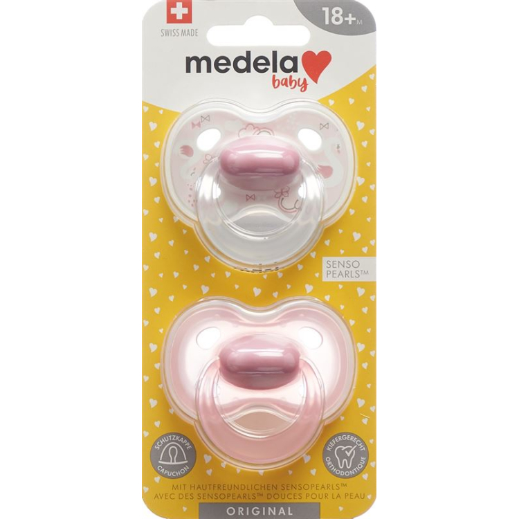 MEDELA Baby Nuggi Original 18+ רוזה