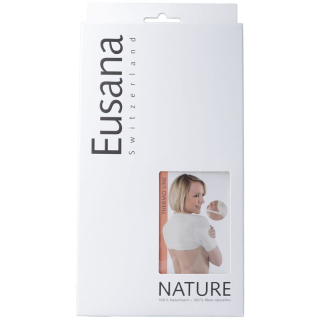 Eusana shoulder warmer S ivoire with shoulder strap