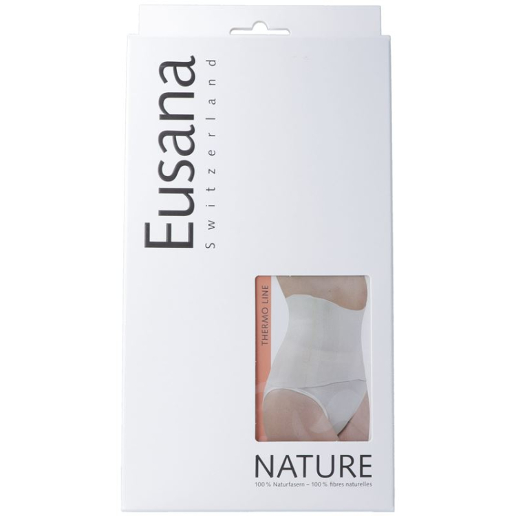 Eusana sash თბილი ანატომიური M ivoire 100% აბრეშუმი