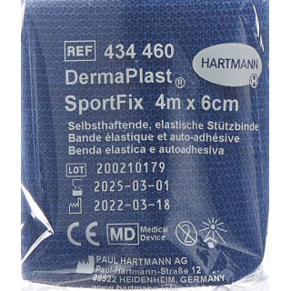 DermaPlast SportFix 6cmx4m sininen
