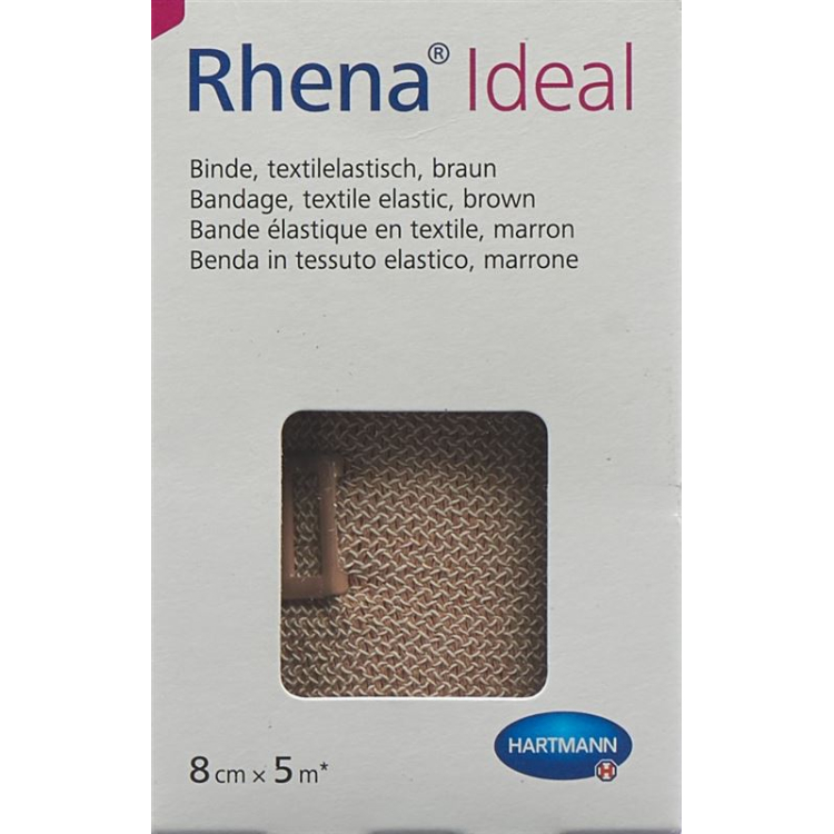 RHENA ايديال Elastische Binde 8cmx5m hautf