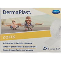 DermaPlast CoFix 1.5cmx4m blanc 2 Stk