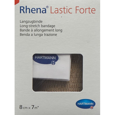 Rhena Lastic Forte 8cmx7m Skin Colored Elastic Bandage