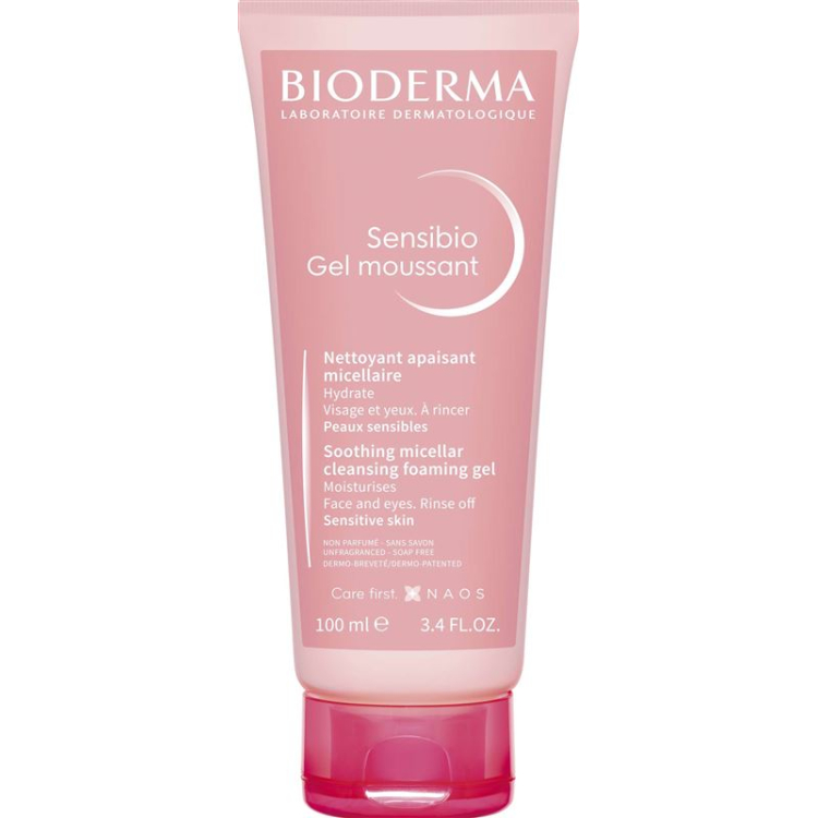 BIODERMA Sensibio gel moussant tube 100 ml