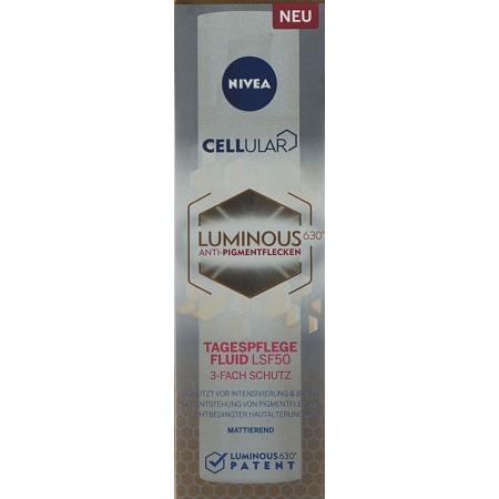 Nivea Cellular Lum630 抗色素 Tagesfluid LSF50 Fl 40 毫升