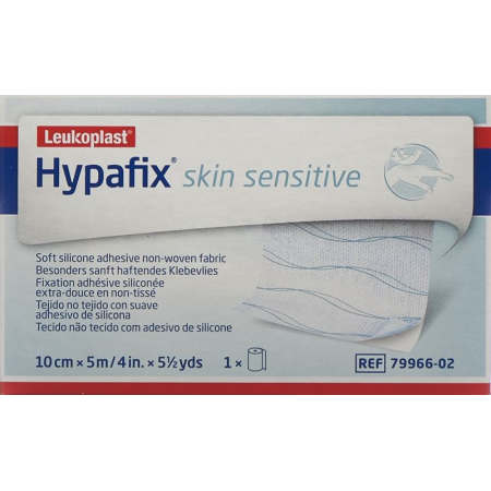 HYPAFIX Silikon sensível à pele 10cm x 5m