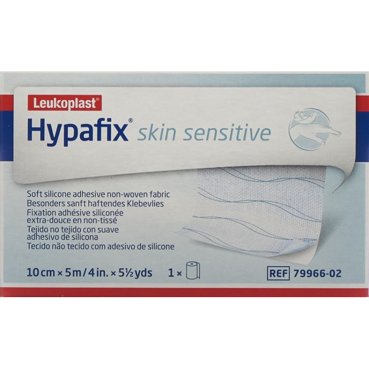 HYPAFIX தோல் உணர்திறன் சிலிக்கான் 10cmx5m