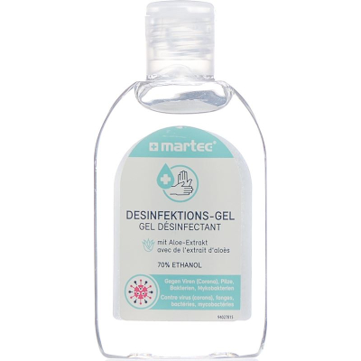 martec hand disinfectant gel Fl 500 ml