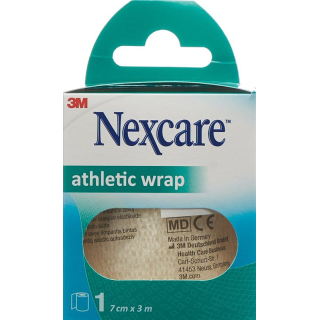 3M Nexcare Athletic Wrap 7cmx3m weiss