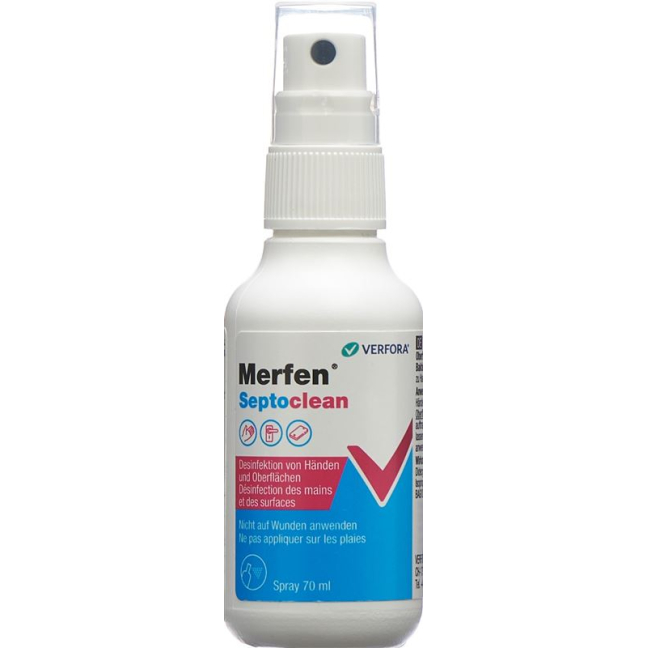 MERFEN Septoclean Spray - Powerful Disinfectant Spray
