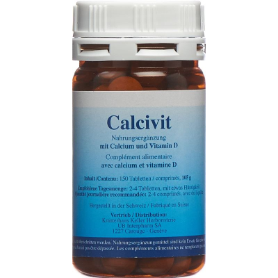 Calvit calcium និង vitamin d tablets