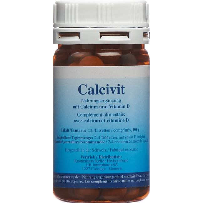 CALCIVIT Calcium und Vitamin D Tablet