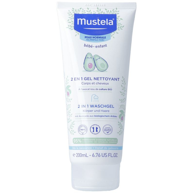 MUSTELA 2in1 Washing Gel for Normal Skin (New)