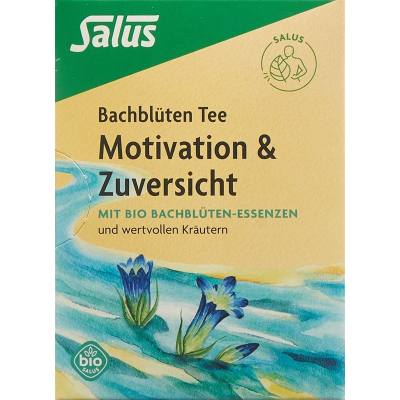 Salus bach flower tea motivation and confidence bio bag 15 pcs