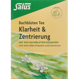 Salus Bach flower tea clarity and centering Bio Btl 15 pcs