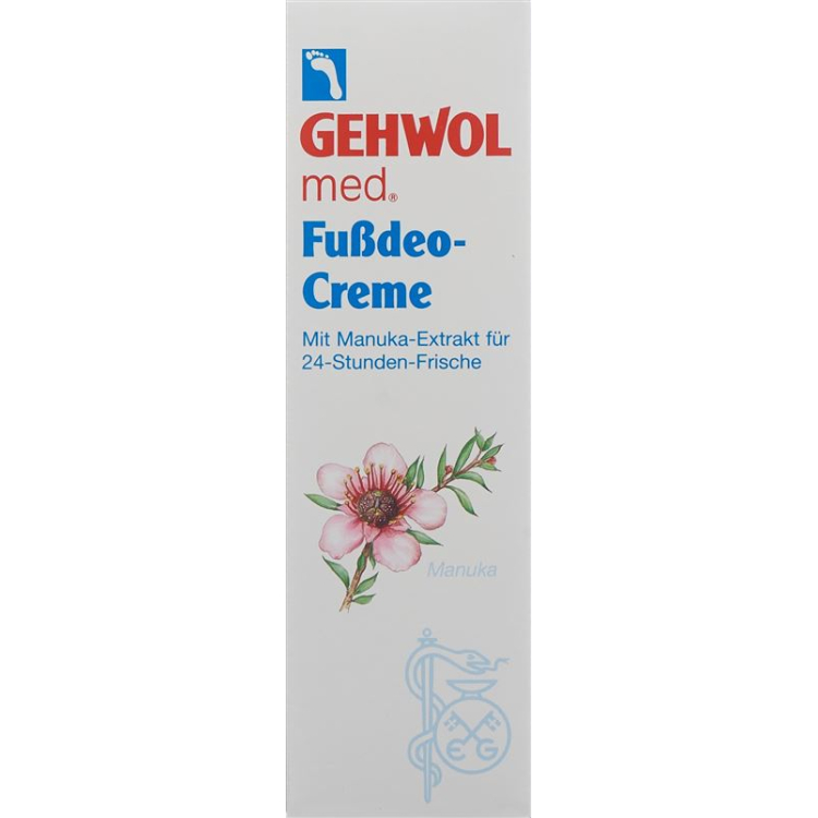 Gehwol med voetdeodorant creme 125 ml