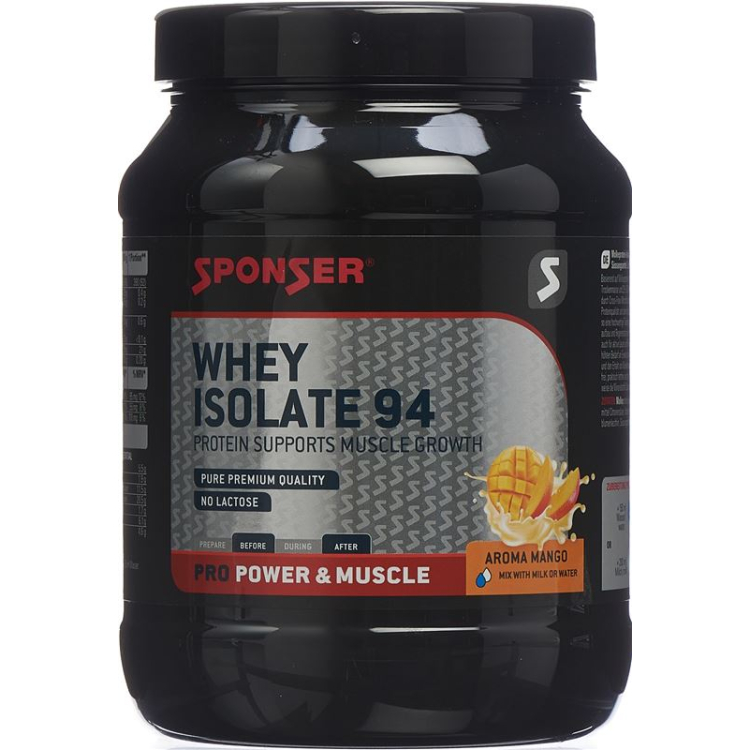 Sponser Whey Isolate 94 Mango Tin 425 g