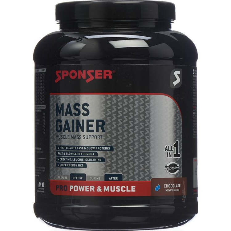 חסות Mass Gainer הכל ב-1 שוקולד Ds 1.2 ק"ג