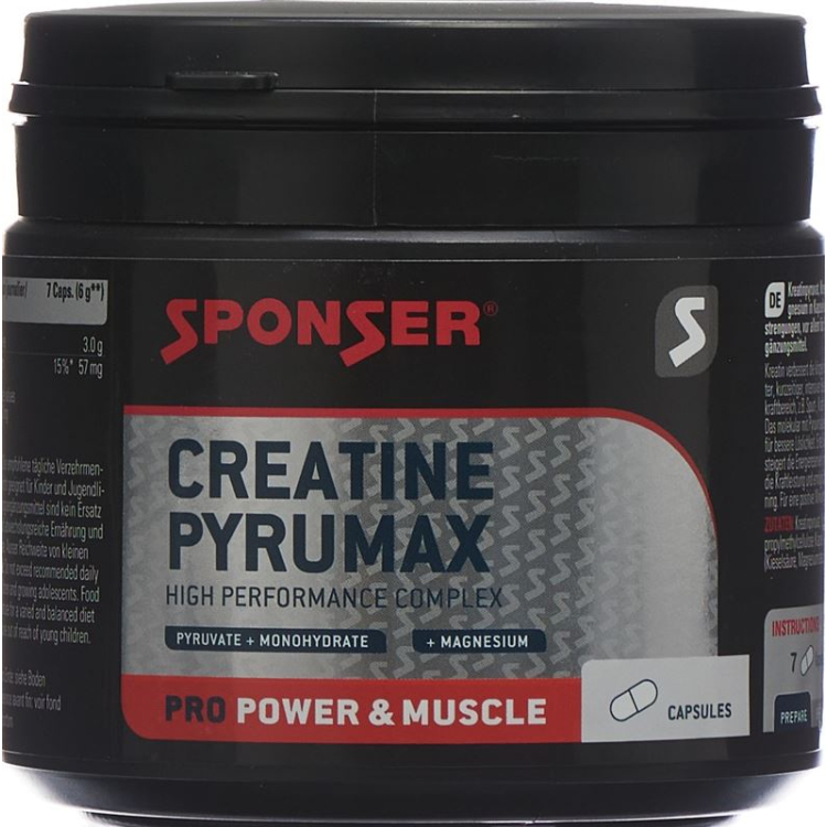 Sponser Creatine Pyrumax 280 capsules 