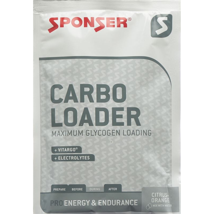 Sponsor Carbo Loader Plv Citrus Orange Ds 1200 g