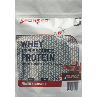 Sponsor Whey Triple Source Protein Chocolate Bag 500g