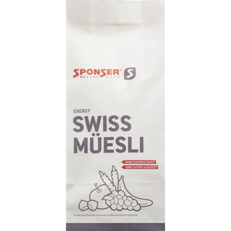 Sponsor muesli şəkərsiz paket 1 kq