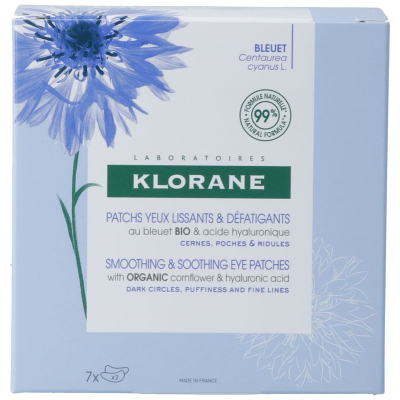 KLORANE BLEUET PAD AUGENREGION 7 X 2 STK