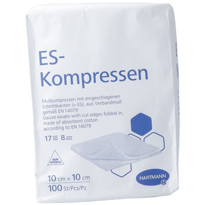 Hartmann es kompressen 8fach 10x10sm