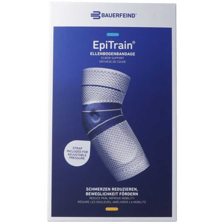 תחבושת EPITRAIN אקטיבית עם חגורה גר2 טיטניום