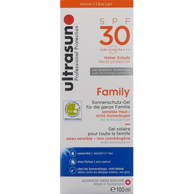 Ultrasun family spf 30 tube 250 мл