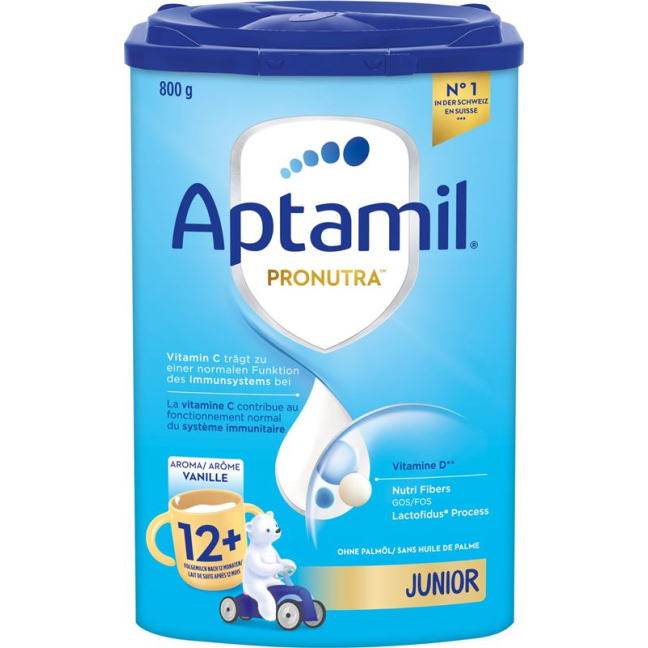Aptamil Pronutra Junior 12+ Vanille - Premium Quality Milk Drink for Toddlers