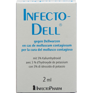 Yumuşakça siğiller için InfectoDell Lös 2ml