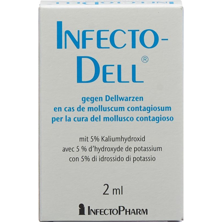 InfectoDell ליבלות רכיכות Lös 2ml