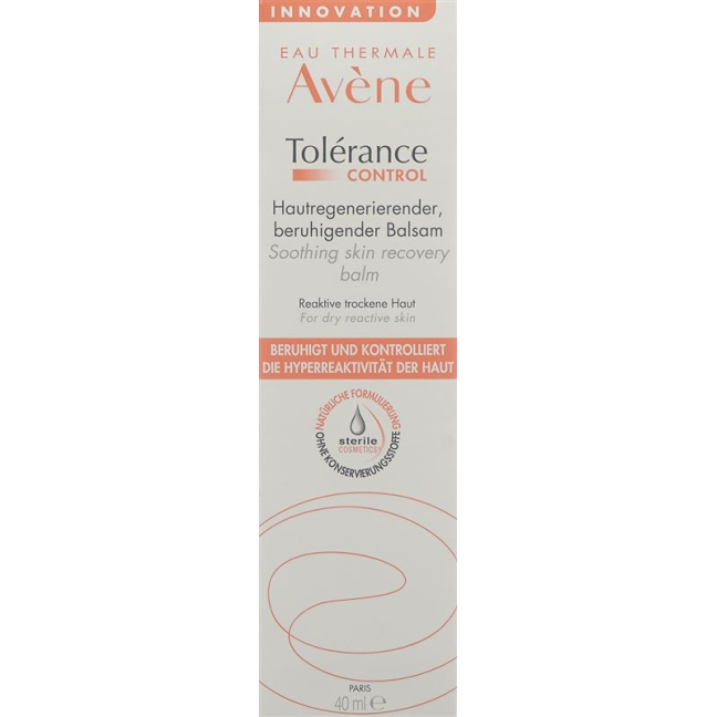 AVENE Tolérance Control Balm: Soothing Solution for Reactive Dry Skin