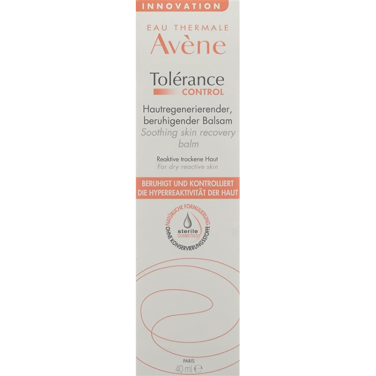 AVENE ტოლერანტობის კონტროლის ბალზამი beruhigend