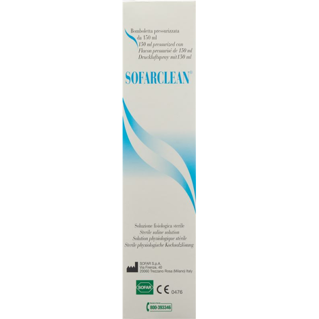 Sofarclean sterile physiological solution Fl 150 ml