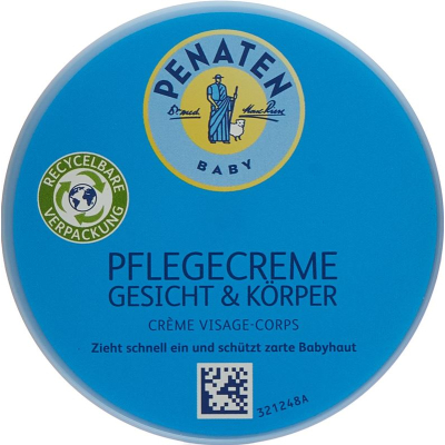 Penaten pflegecreme gesicht and körper topf 100 மி.லி