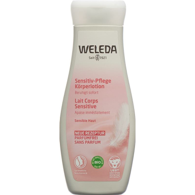 Weleda körperlotion sensitiv pflege fl 200 мл