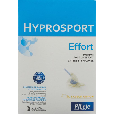 Hyprosport Effort powder Zitrone 14 Stick 30 g