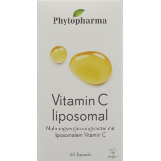 Phytopharma vitamine c kaps liposomal ds 60 stk