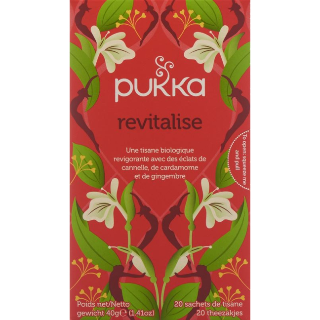 Pukka Trois Réglisses Thé bio Btl 20 pieces buy online