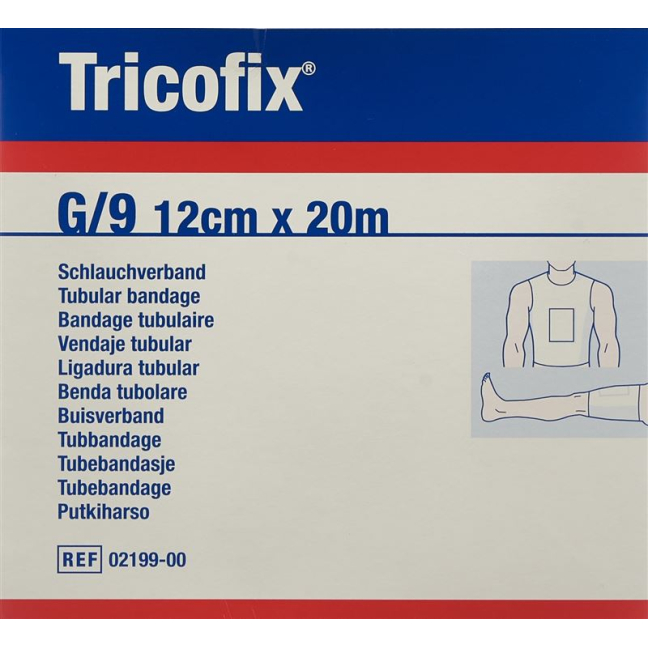 Превръзка за маркуч TRICOFIX размер 9-12см/20м