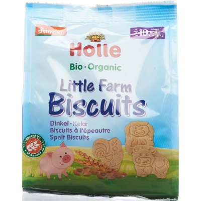 Holle little farm biscuits 100 ក្រាម។