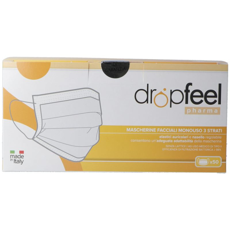 dropfeel Einweg Maske Typ II Btl 50 Stk