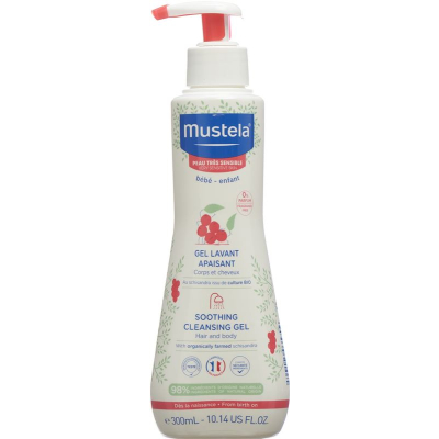 Mustela Beruhigendes Waschgel Fl 300 ml