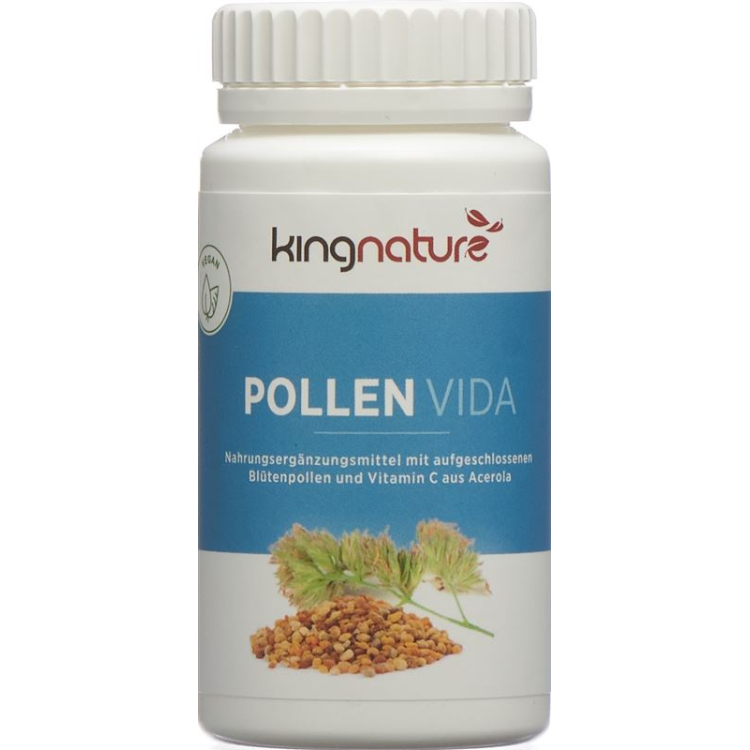 Kingnature Pollen Vida 90 capsules