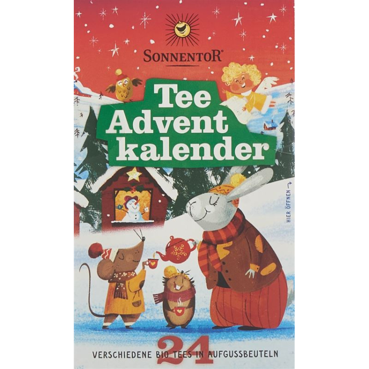 Sonnentor Adventkalender Tee BIO Btl 24 Stk